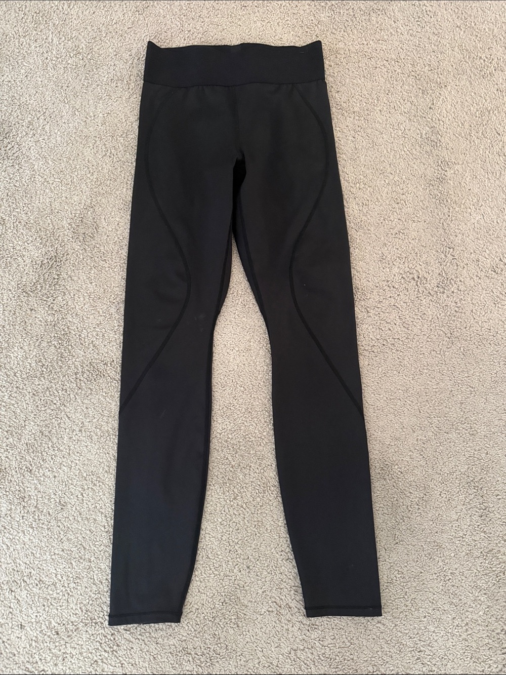 Good American Black High-Rise Performance workout pants Size 1 in GA